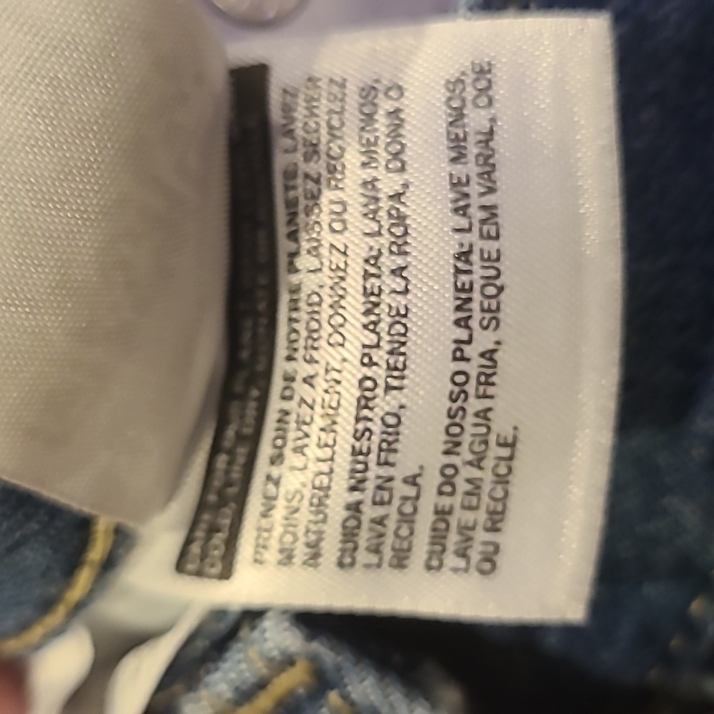 Levi's Low Rise Straight Womens Jeans Size 27 - Picture 5 of 7